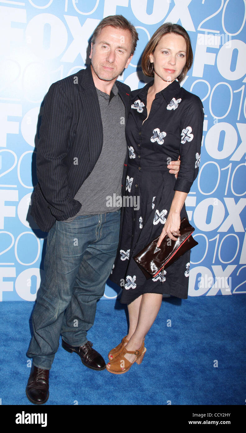 Actors TIM ROTH and KELLI WILLIAMS attend the FOX 2010 Upfront after-party held at Wollman Rink in Central Park. Stock Photo