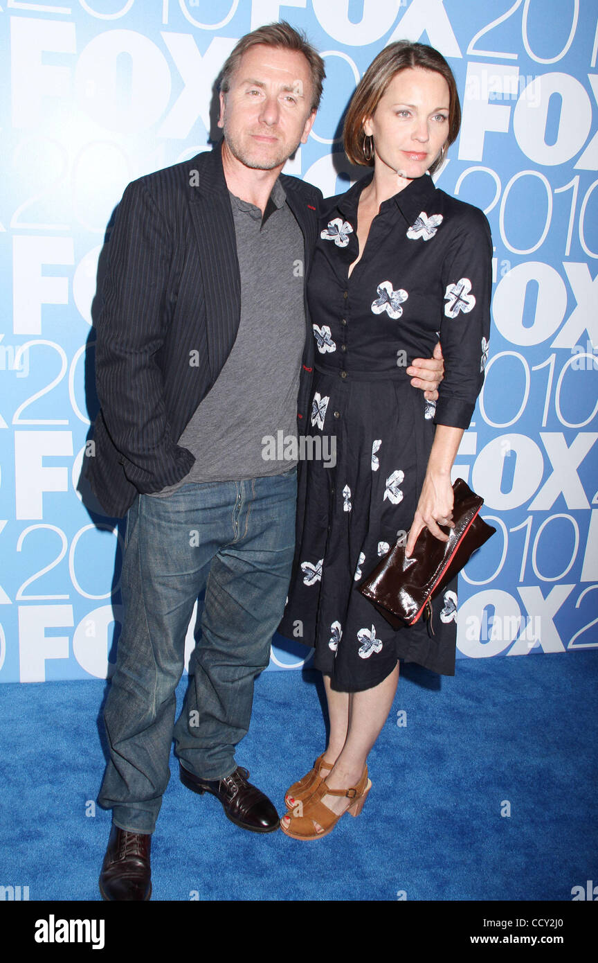 Actors TIM ROTH and KELLI WILLIAMS attend the FOX 2010 Upfront after-party held at Wollman Rink in Central Park. Stock Photo