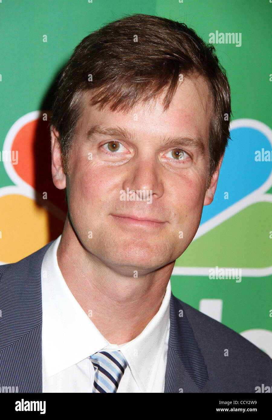 Actor PETER KRAUSE attends the NBC Upfront at the New York Hilton Hotel