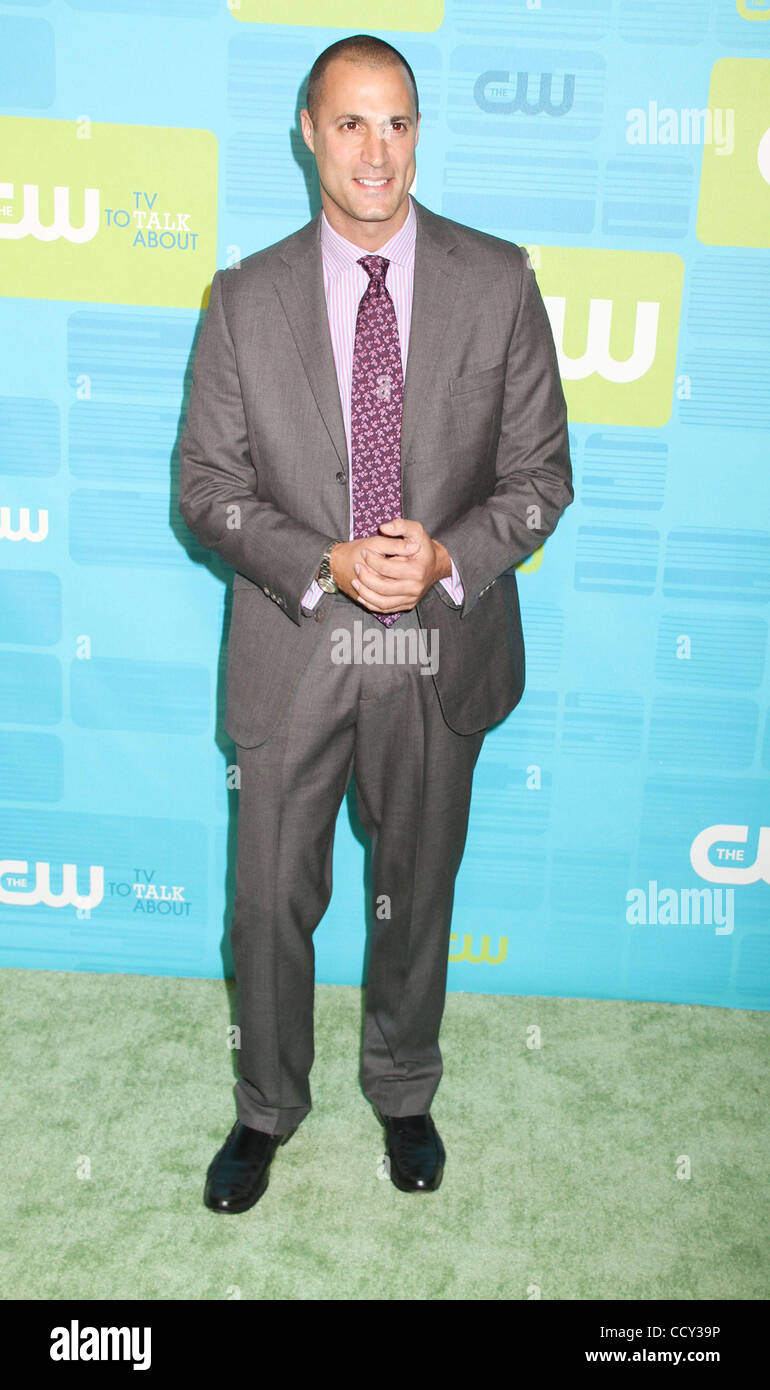 Actor NIGEL BARKER attends the CW Upfront held at Madison Square Garden ...