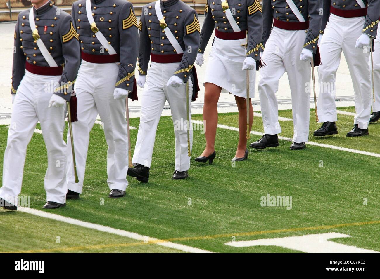 May 22, 2010 West Point, New York, U.S. Graduating cadets march