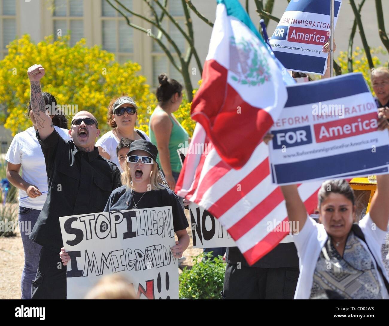 National Socialist Movement Rally Stock Photos & National Socialist
