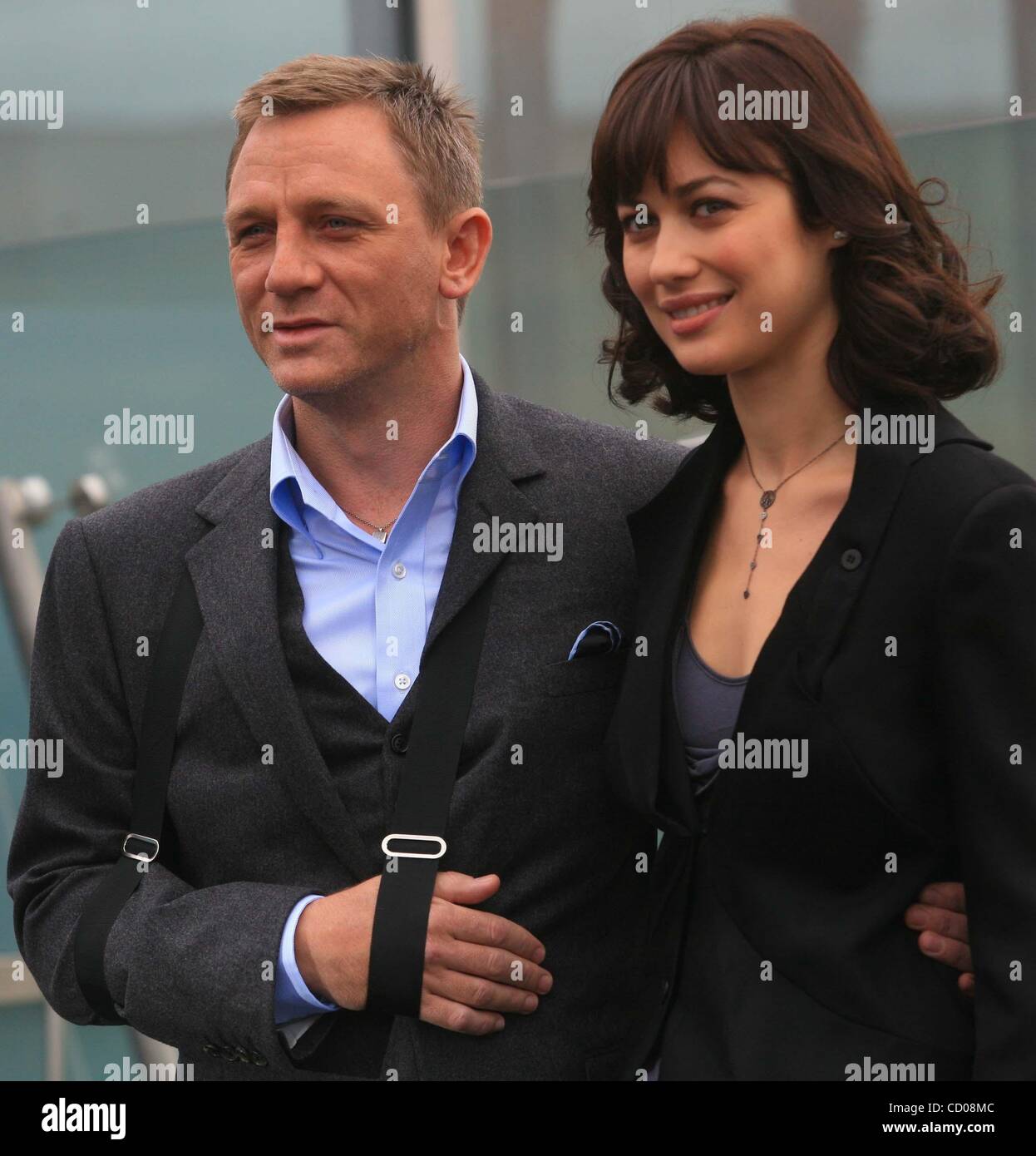 Oct 13, 2008 - Moscow, Russia - Actor DANIEL CRAIG promoting new Bond ...