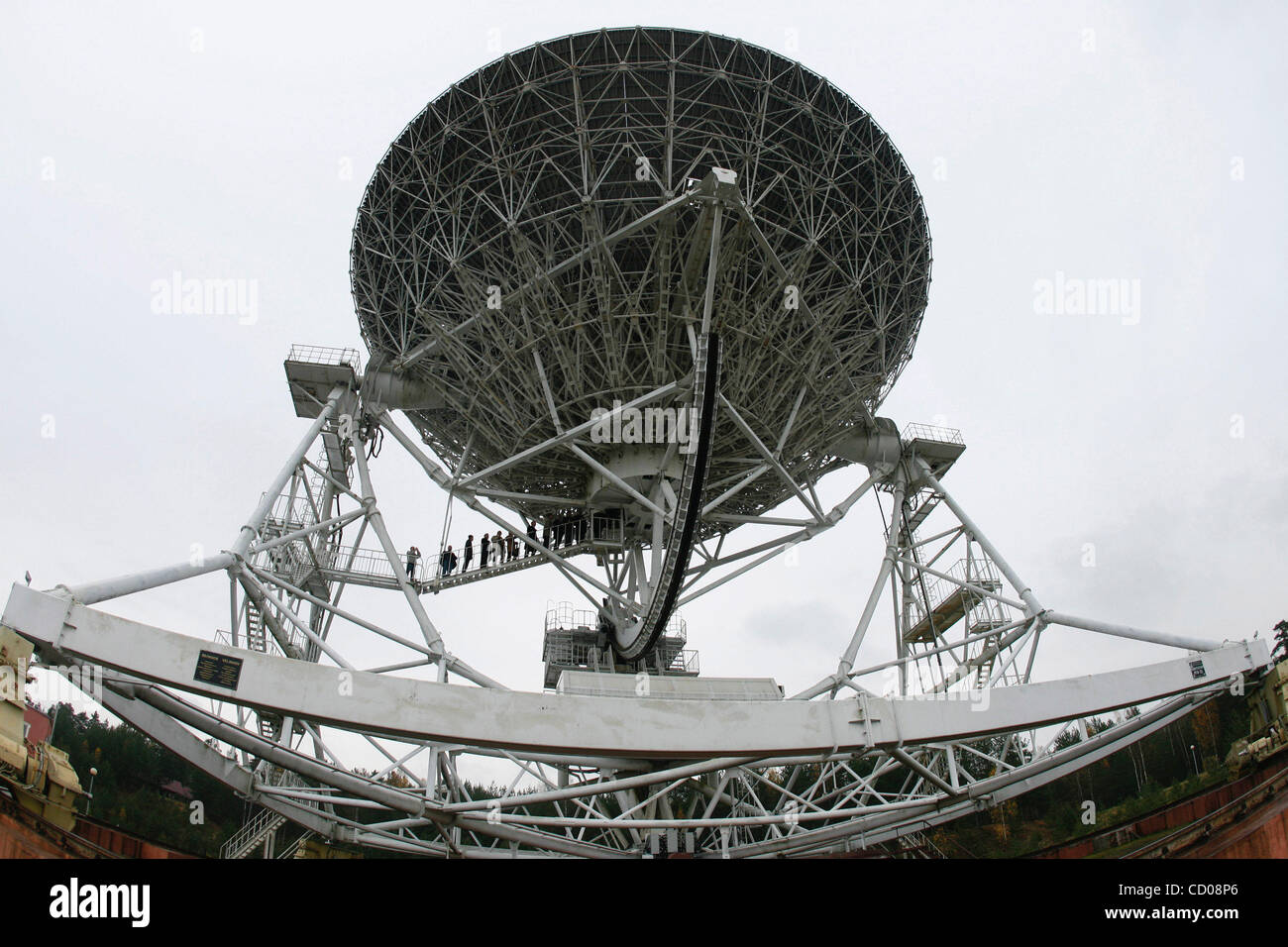 Svetloe Radio Astronomical Observatory . Pictured radio telescope RTF