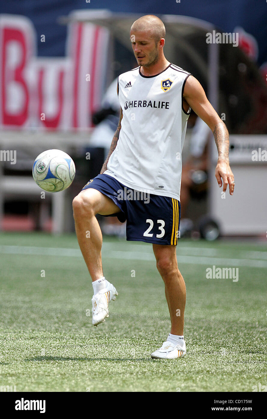 July 20, 2008 - New York, New York, U.S. - Los Angeles Galaxy star