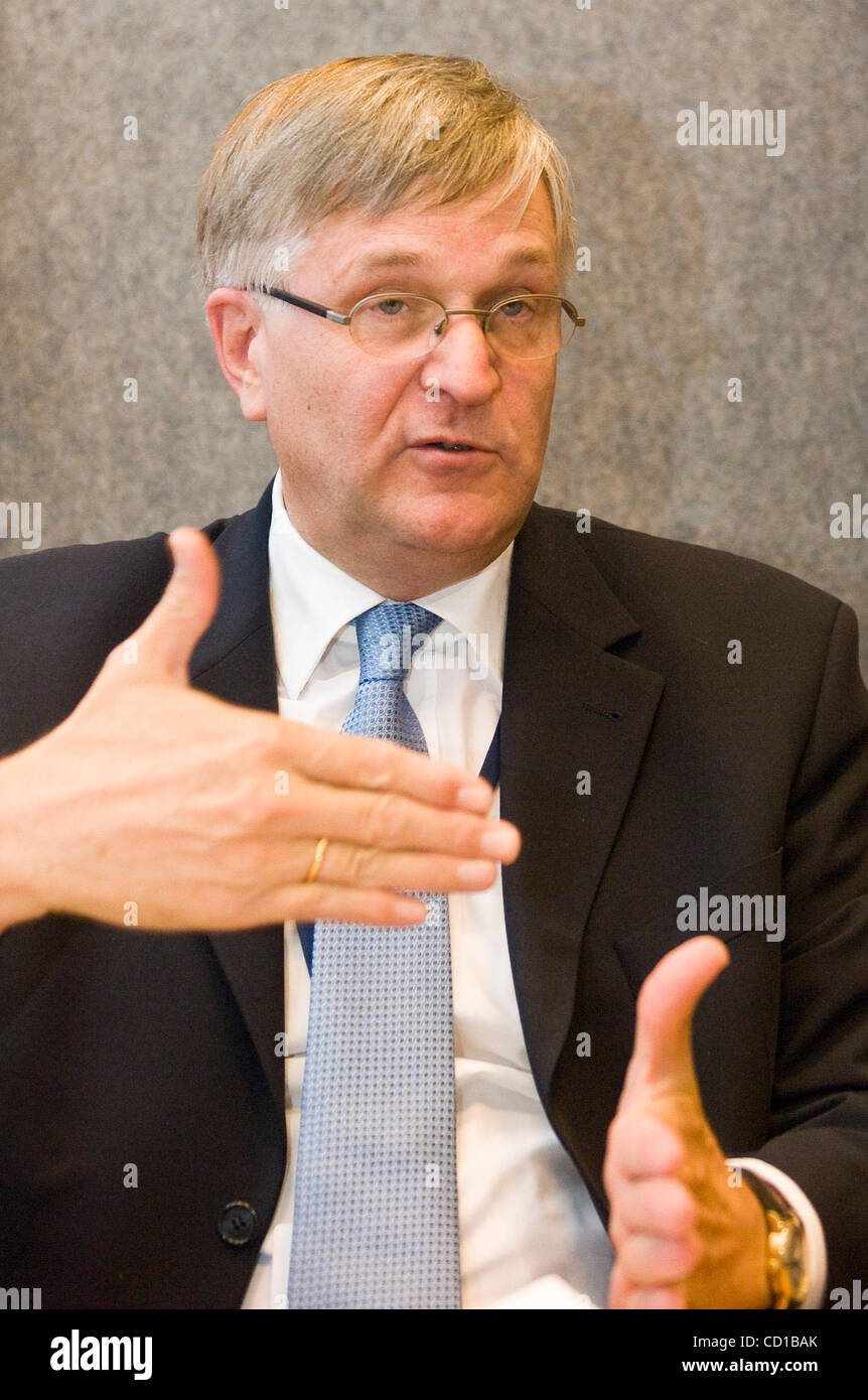 Peter Hintze Parliamentary State Secretary Of The German Ministry Of Stock Photo Alamy