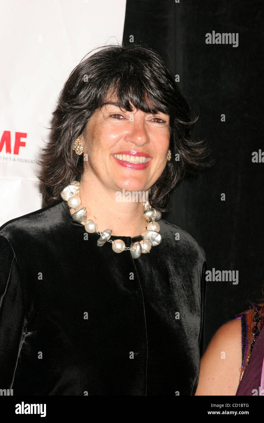Oct. 16, 2008 - Hollywood, California, U.S. - I13822CHW.''2008 COURAGE IN JOURNALISM AWARDS'' PRESENTED BY THE INTERNATIONAL WOMEN'S MEDIA FOUNDATION.BEVERLY HILLS HOTEL,  BEVERLY HILLS, CA  .10/16/08.CHRISTIANE AMANPOUR (Credit Image: Â© Clinton Wallace/Globe Photos/ZUMAPRESS.com) Stock Photo