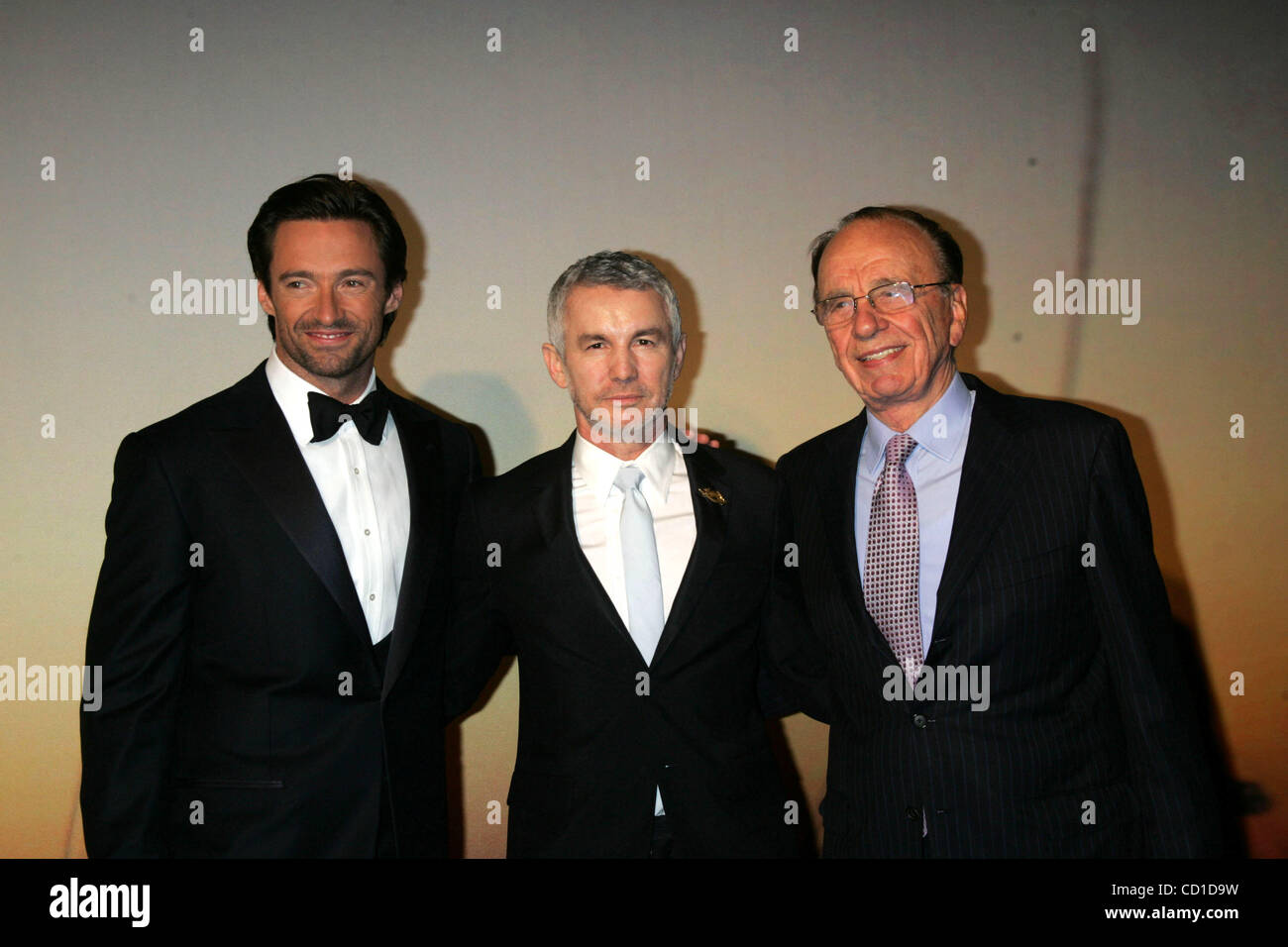 Nov. 11, 2008 New York, New York, U.S. (LR) Hugh Jackman, Baz Luhrmann and Rupert Murdoch