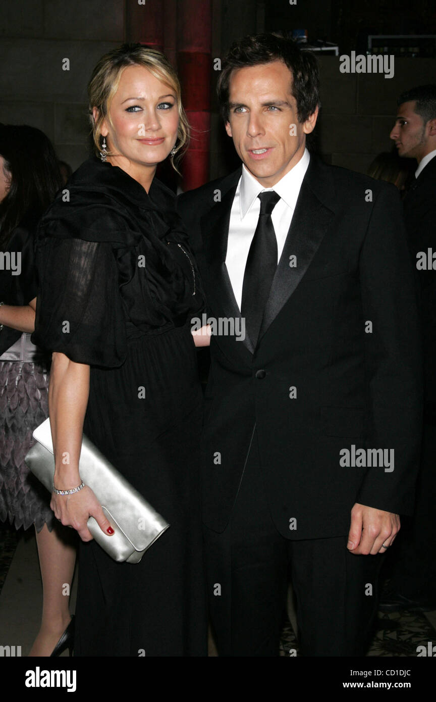 Nov. 13, 2008 - New York, New York, U.S. - Ben Stiller and wife ...