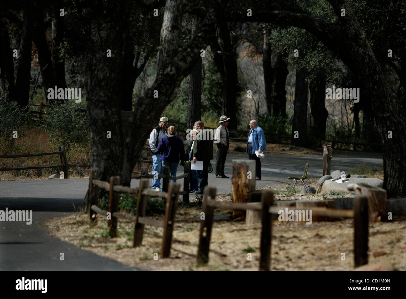 October 11, 2008 Descanso, CA Current Park Rangers, former park rangers ...