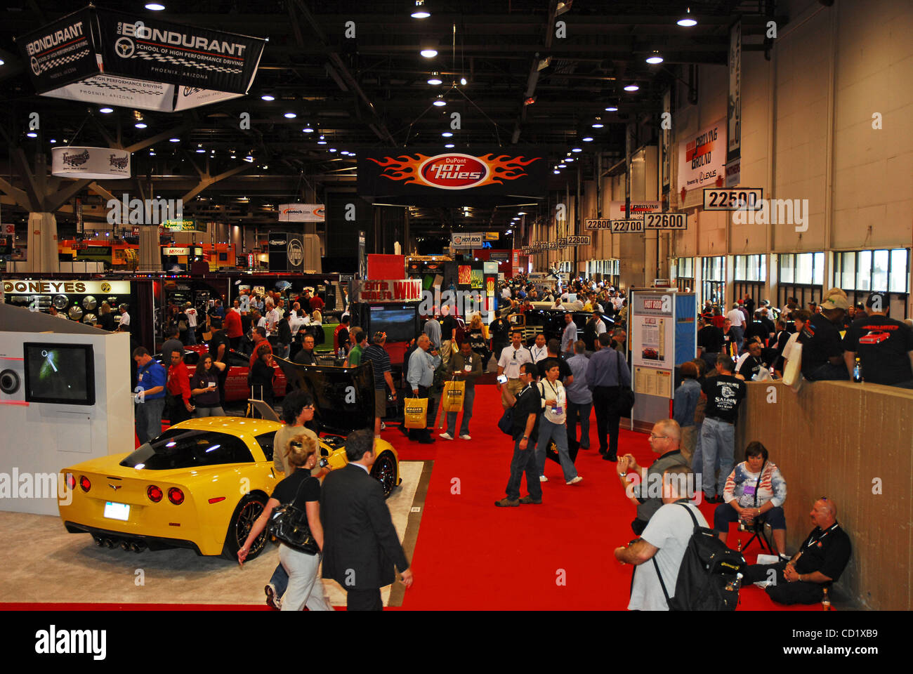 Interior Of Las Vegas Convention Center Stock Photo Alamy