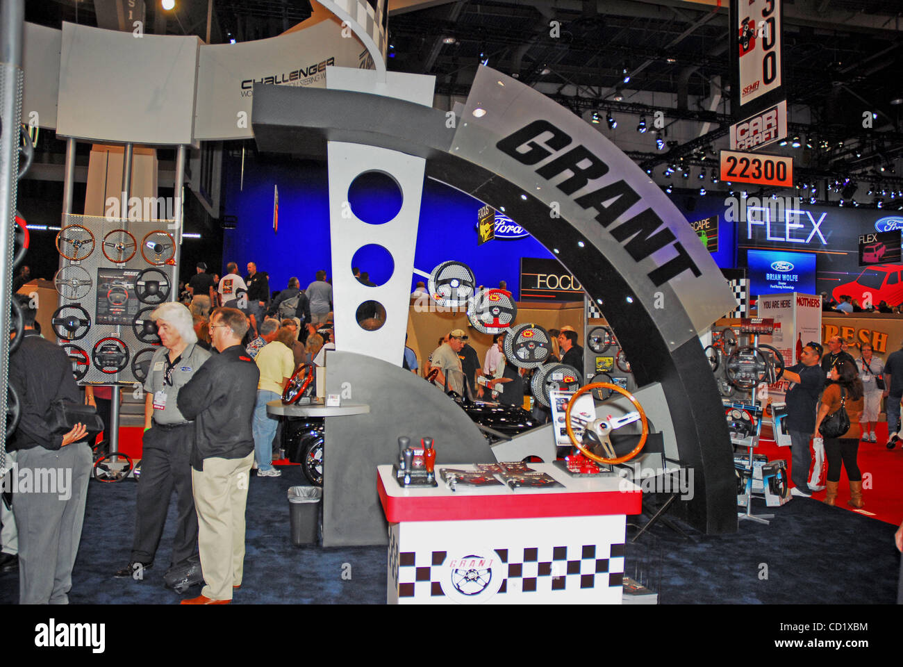 Grant Steering Wheel Display Stock Photo Alamy