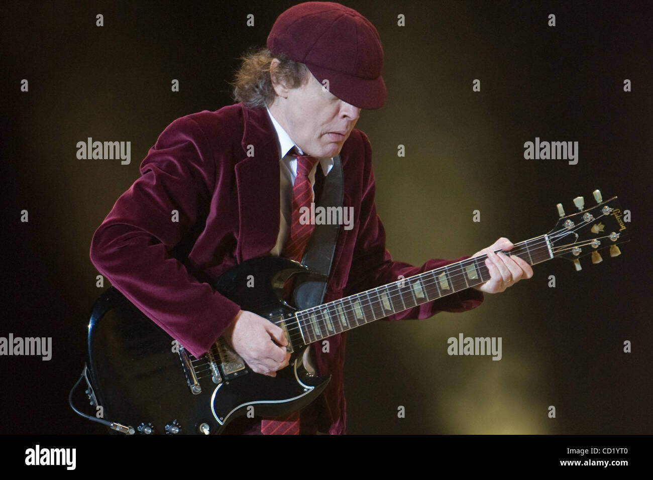 November 7, 2008 - Toronto, Ont AC DC with lead guitar player Angus ...