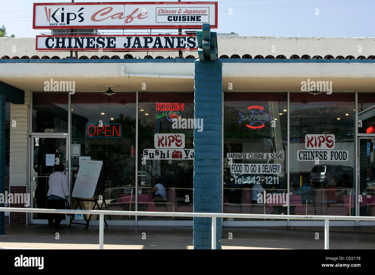 November 11, 2008 El Cajon, CA Kip's Cafe in El Cajon. The cafe, open