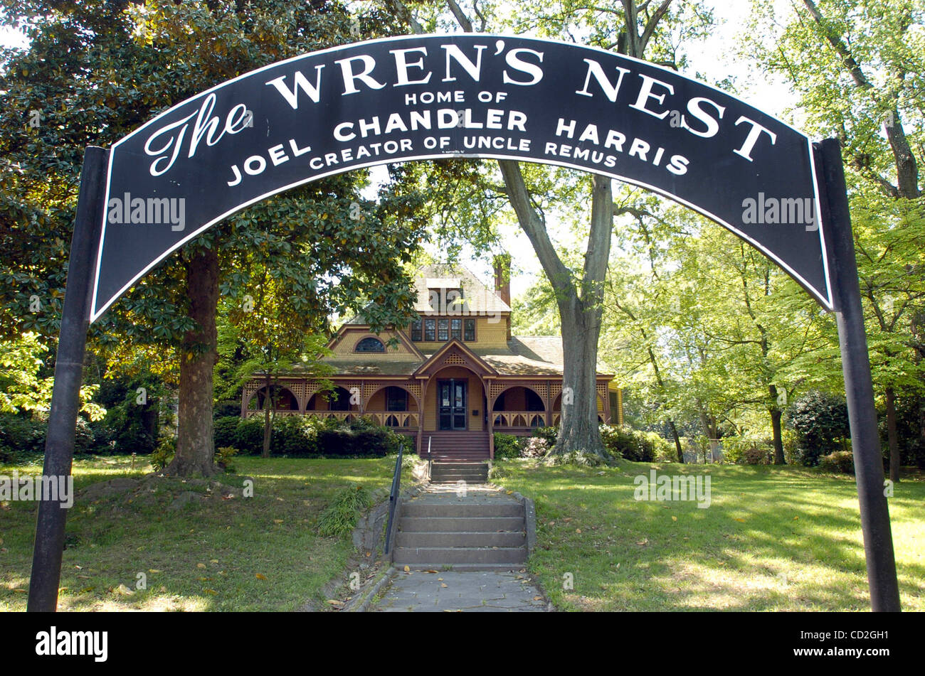 ATLANTA, GA APRIL 23 The Wren's Nest, the home to writer Joel