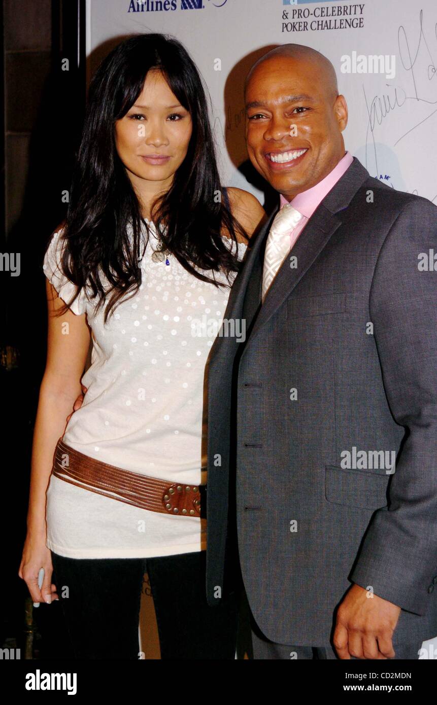 Mar. 13, 2008 - New York, New York, U.S. - MONTEL WILLIAMS MS GALA & PRO-CELEBRITY POKER CHALLENGE PRESENTED BY CONTINENTAL AIRLINES.CIPRIANI 42ND STREET, NYC.  -   03-13-2008.AUDREY QUOCK AND HARVEY WALDEN.K56932JKRON(Credit Image: Â© John Krondes/Globe Photos/ZUMAPRESS.com) Stock Photo