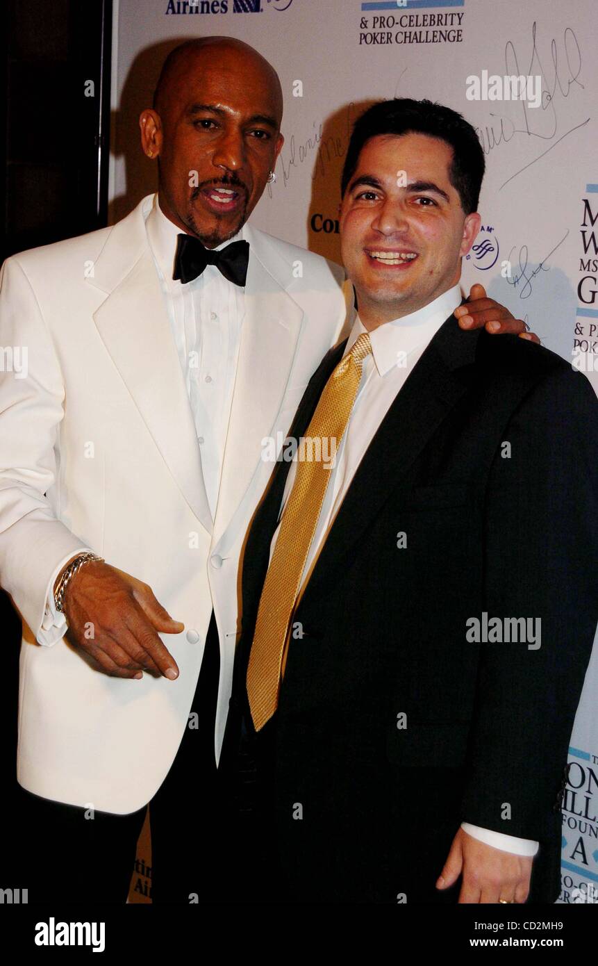 Mar. 13, 2008 - New York, New York, U.S. - MONTEL WILLIAMS MS GALA & PRO-CELEBRITY POKER CHALLENGE PRESENTED BY CONTINENTAL AIRLINES.CIPRIANI 42ND STREET, NYC.  -   03-13-2008.MONTEL WILLIAMS AND MIKE DESTAFANO  (HOST).K56932JKRON(Credit Image: Â© John Krondes/Globe Photos/ZUMAPRESS.com) Stock Photo