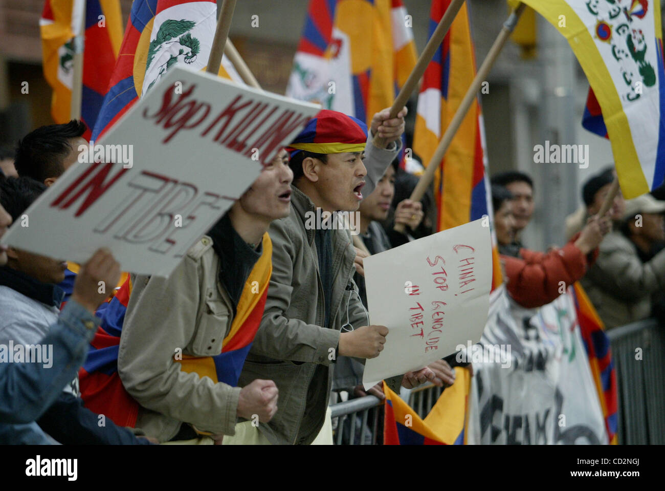 Protests rage across Tibet as China responds with brute force in front ...