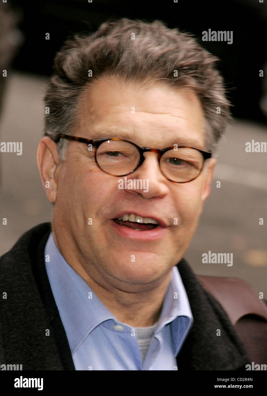 Mar 18, 2008 - New York, NY, USA - AL FRANKEN arrives for his ...