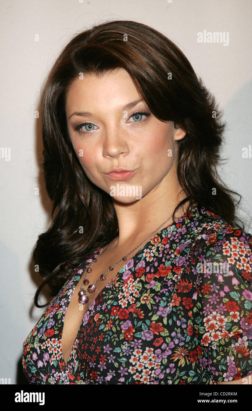 Mar 19 2008 New York New York Usa Actress Natalie Dormer At