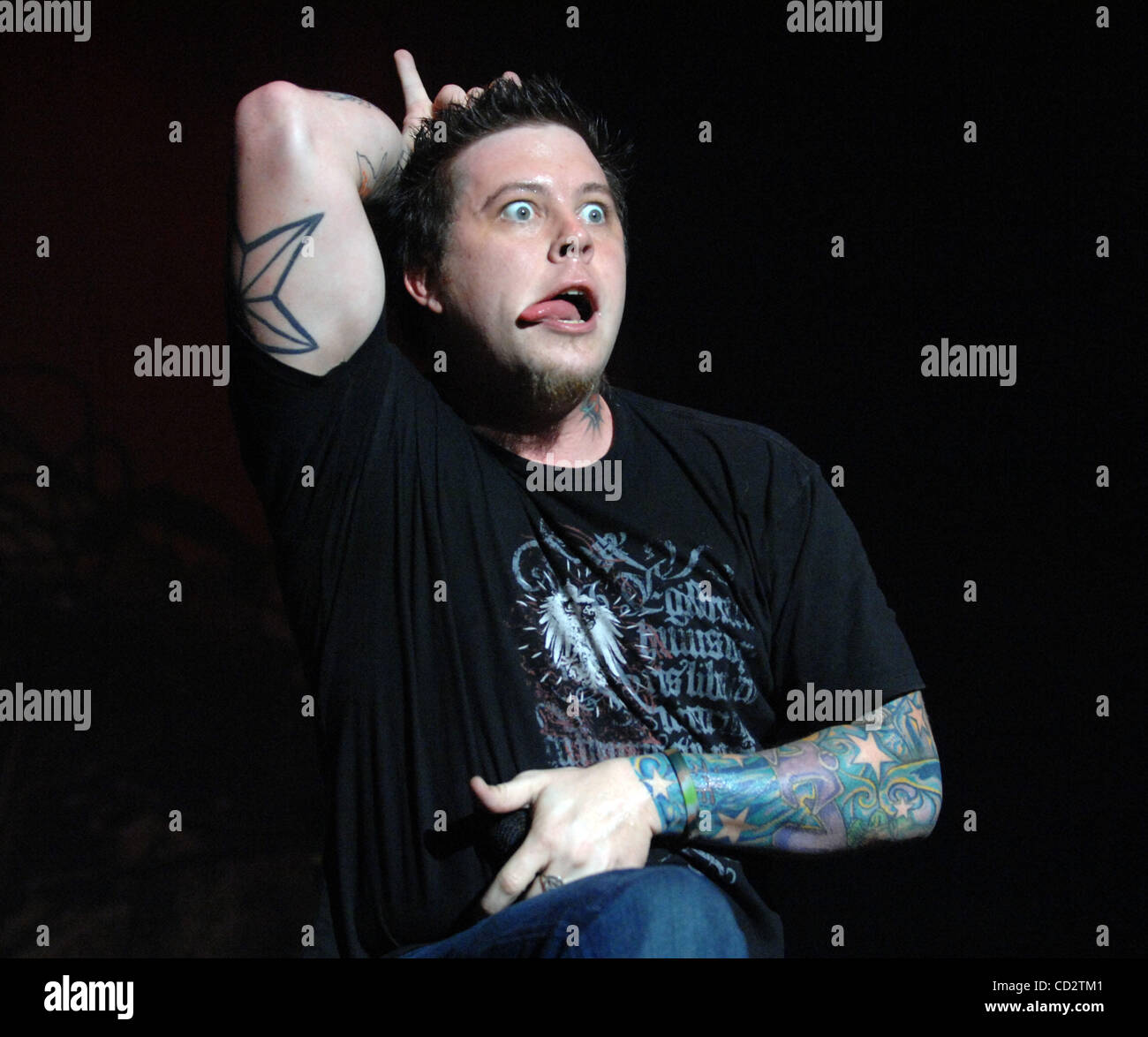Mar 22, 2008 Fayetteville, North Carolina, USA Singer PAUL MCCOY of