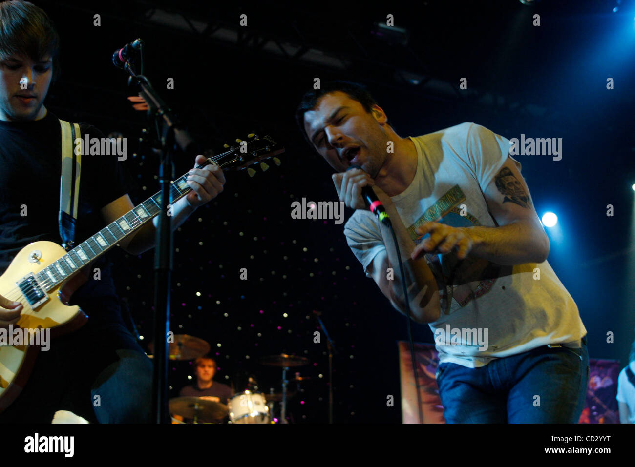 Say Anything performing at The Nokia Theater Times Square on March 29