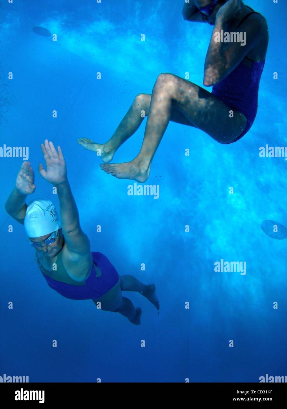 Synchro swim hires stock photography and images Alamy