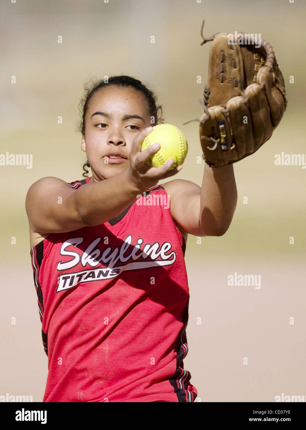 Fastpitch hires stock photography and images Alamy