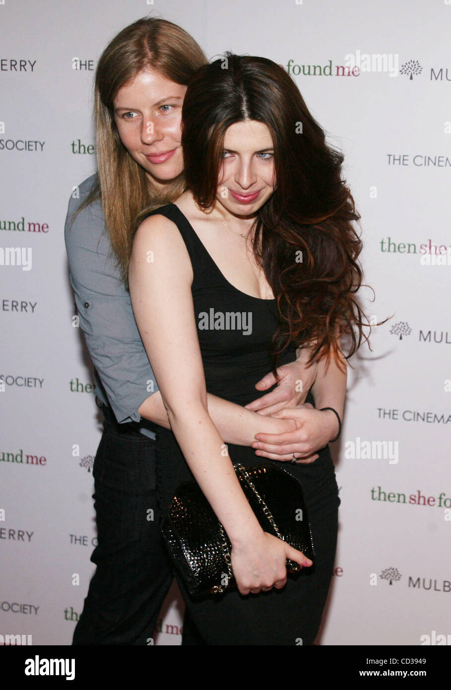 Apr 21, 2008 - New York, NY, USA -Actress HEATHER MATARAZZO (R) and her girlfriend at the arrivals for the Cinema Society and Mulberry hosted screening of 'Then She Found Me' held at AMC Lincoln Square. (Credit Image: © Nancy Kaszerman/ZUMA Press) Stock Photo