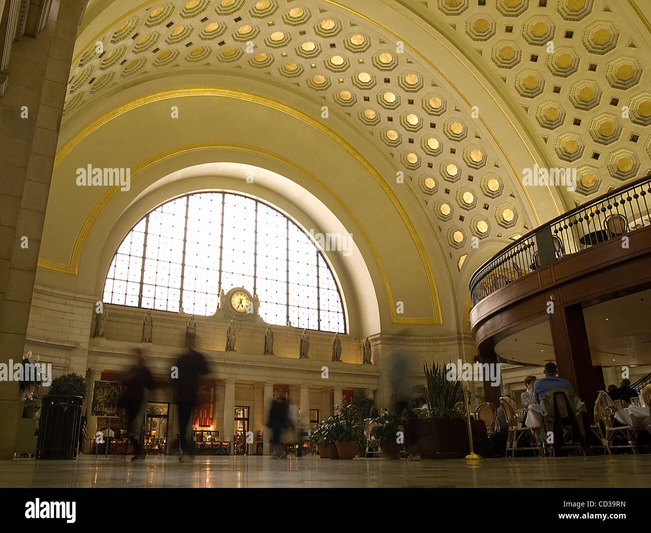 Union Station in Washington, D.C. Opened on October 27, 1907 and