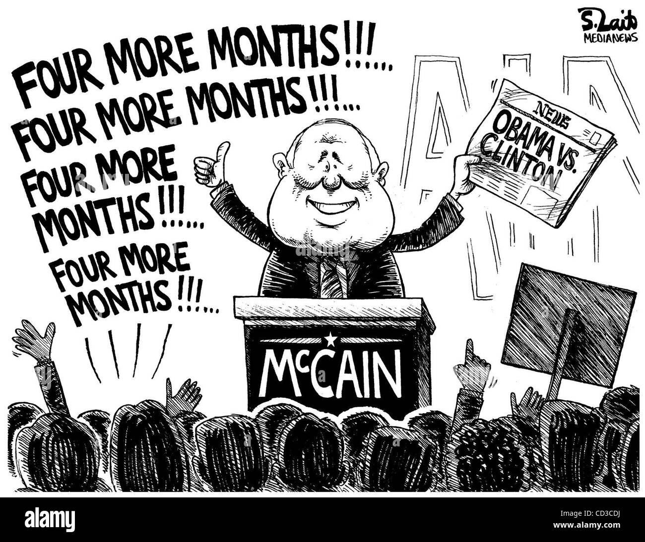 Editorial cartoon Black and White Stock Photos & Images Alamy