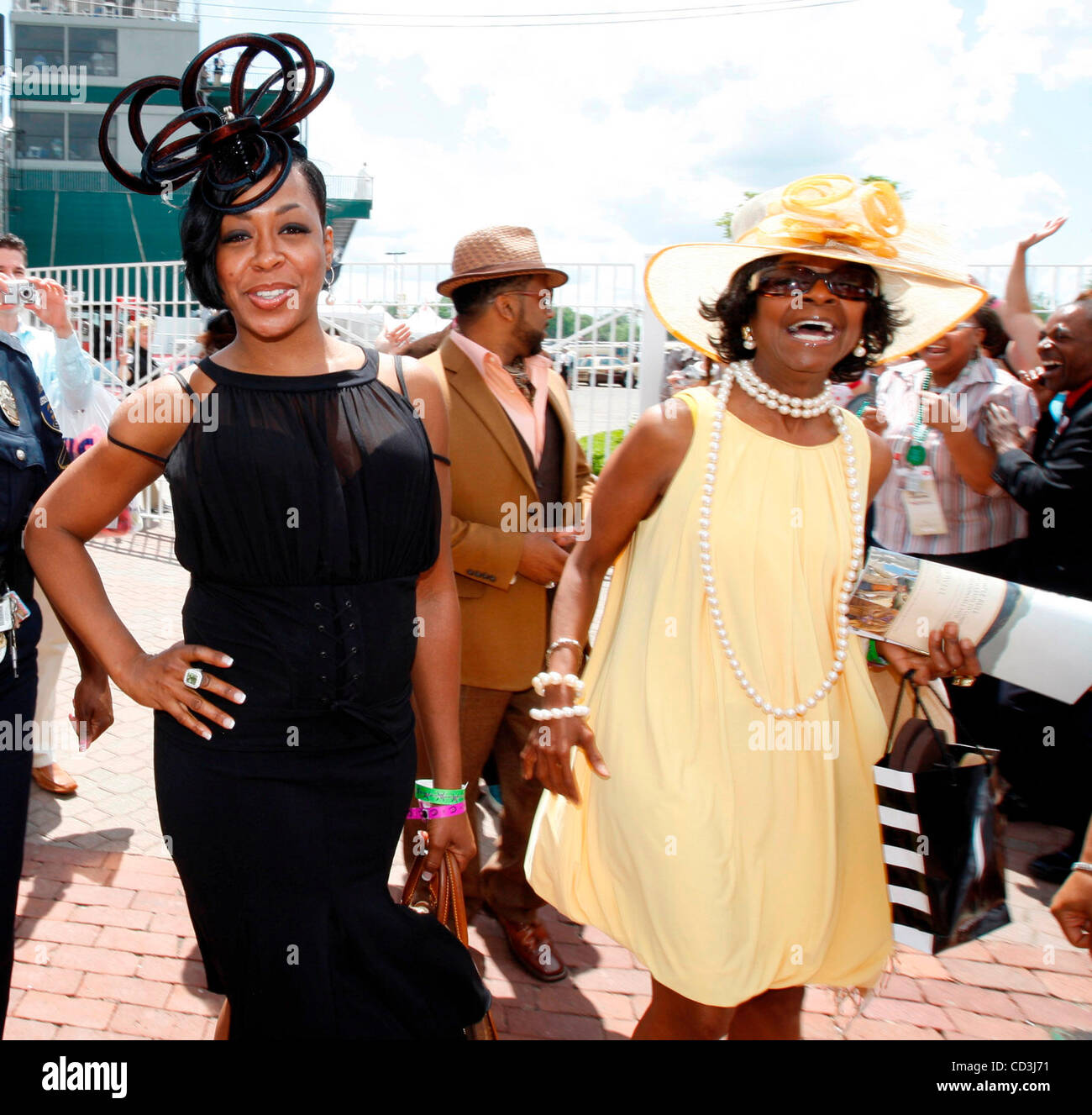 Actress Tichina Arnold arrived for the 134th running of the Kentucky Derby Saturday May 3, 2008, at Churchill Downs, Louisville, Ky. Photo by Charles Bertram Stock Photo