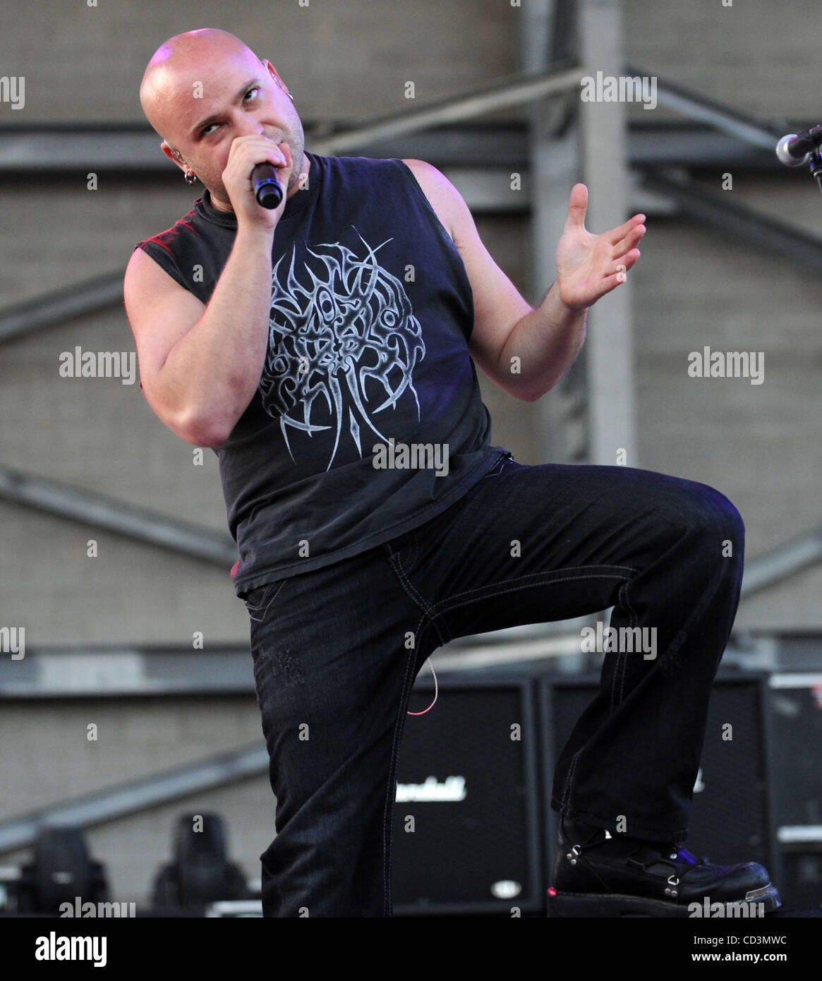 May 17, 2008 - Columbus, Ohio; USA - Singer DAVID DRAIMAN of the band ...