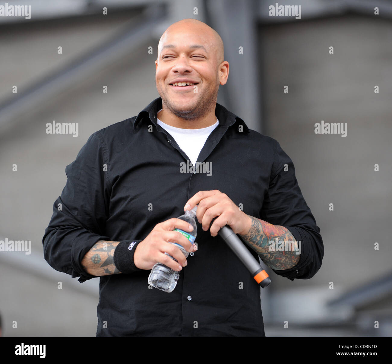 May 17, 2008 - Columbus, Ohio; USA - Singer HOWARD JONES of the band Killswitch Engage performs live as part of the 2nd annual Rock on the Range Music Festival that is taking at Columbus Crew Stadium. Copyright 2008 Jason Moore. Mandatory Credit: Jason Moore Stock Photo