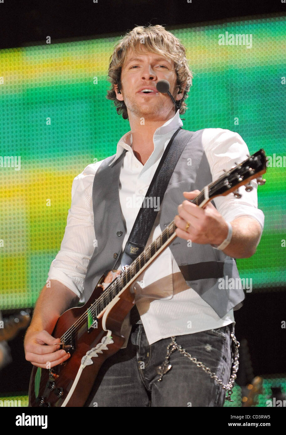Jun 5, 2008 Nashville, Tennessee; USA Guitarist JOE DON ROONEY of the band Rascal Flatts