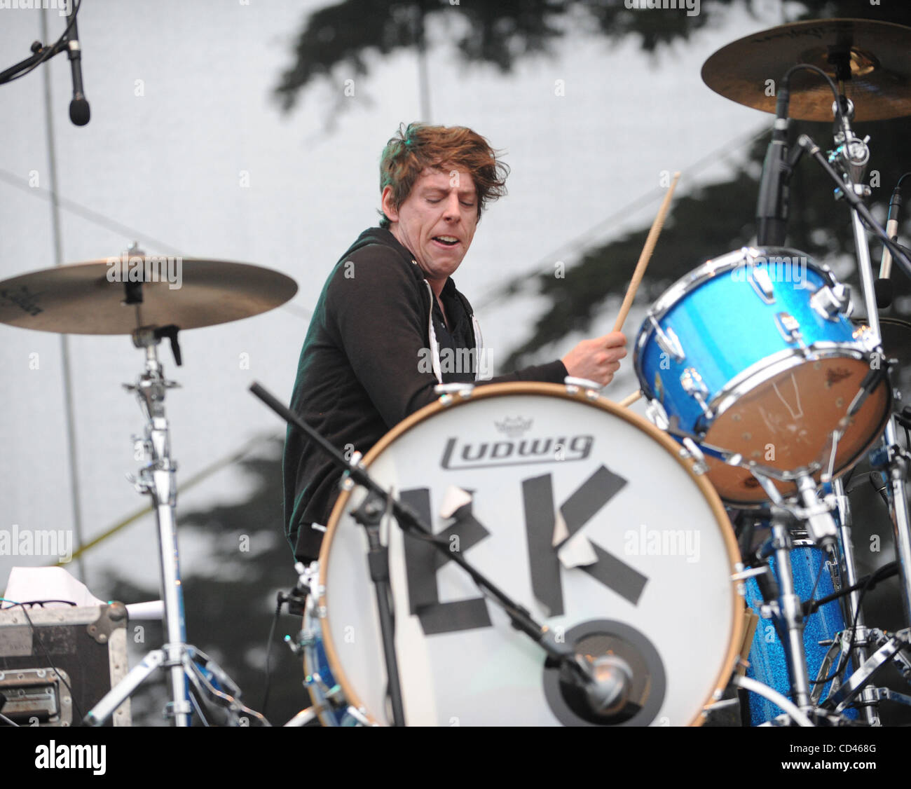 Aug 22, 2008 - San Francisco, California USA - Drummer PATRICK