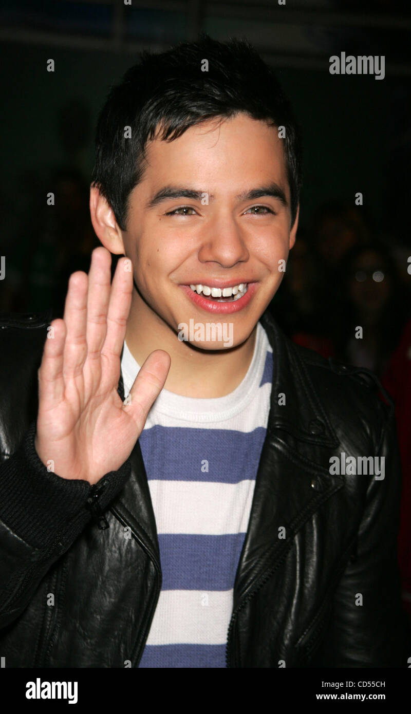 Nov 11, 2008 New York, NY, USA American Idol runnerup DAVID