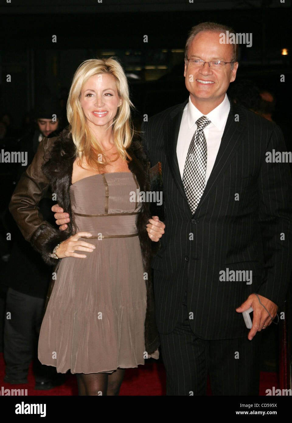 Nov 24, 2008 - New York, NY, USA -Actor KELSEY GRAMMER and wife CAMILLE ...