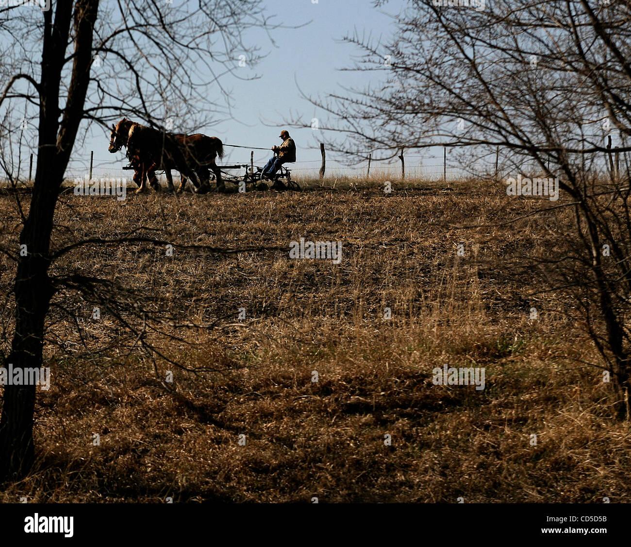 Apr 20, 2008 Kindred, North Dakota, USA Wes Bettenhausen drives his