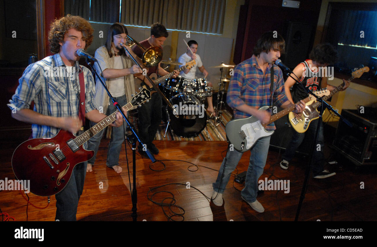 Dice in the Icebox band members left to right, Shane Jones on guitar