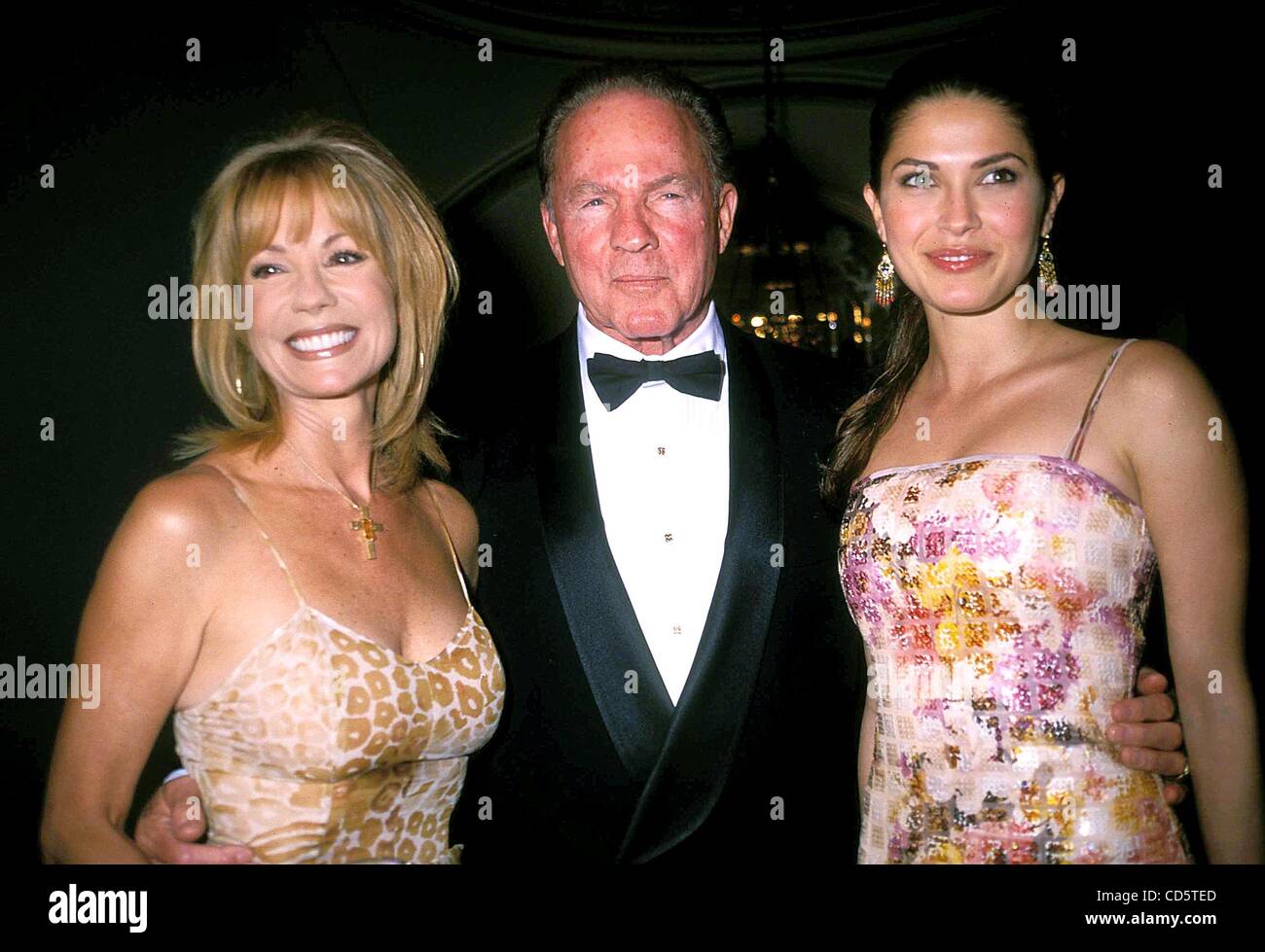 Apr. 28, 2003 - New York, New York, U.S. - K30290ML            SD0428  2003   .AMERICAN CANCER SOCIETY ANNUAL SPRING GALA   .PIERRE HOTEL, 2 EAST 61ST STREET,NEW YORK New York      /    2003   .FRANK AND KATHY LEE GIFFORD WITH.JUSTINE PASEK(Credit Image: Â© Mitchell Levy/Globe Photos/ZUMAPRESS.com) Stock Photo