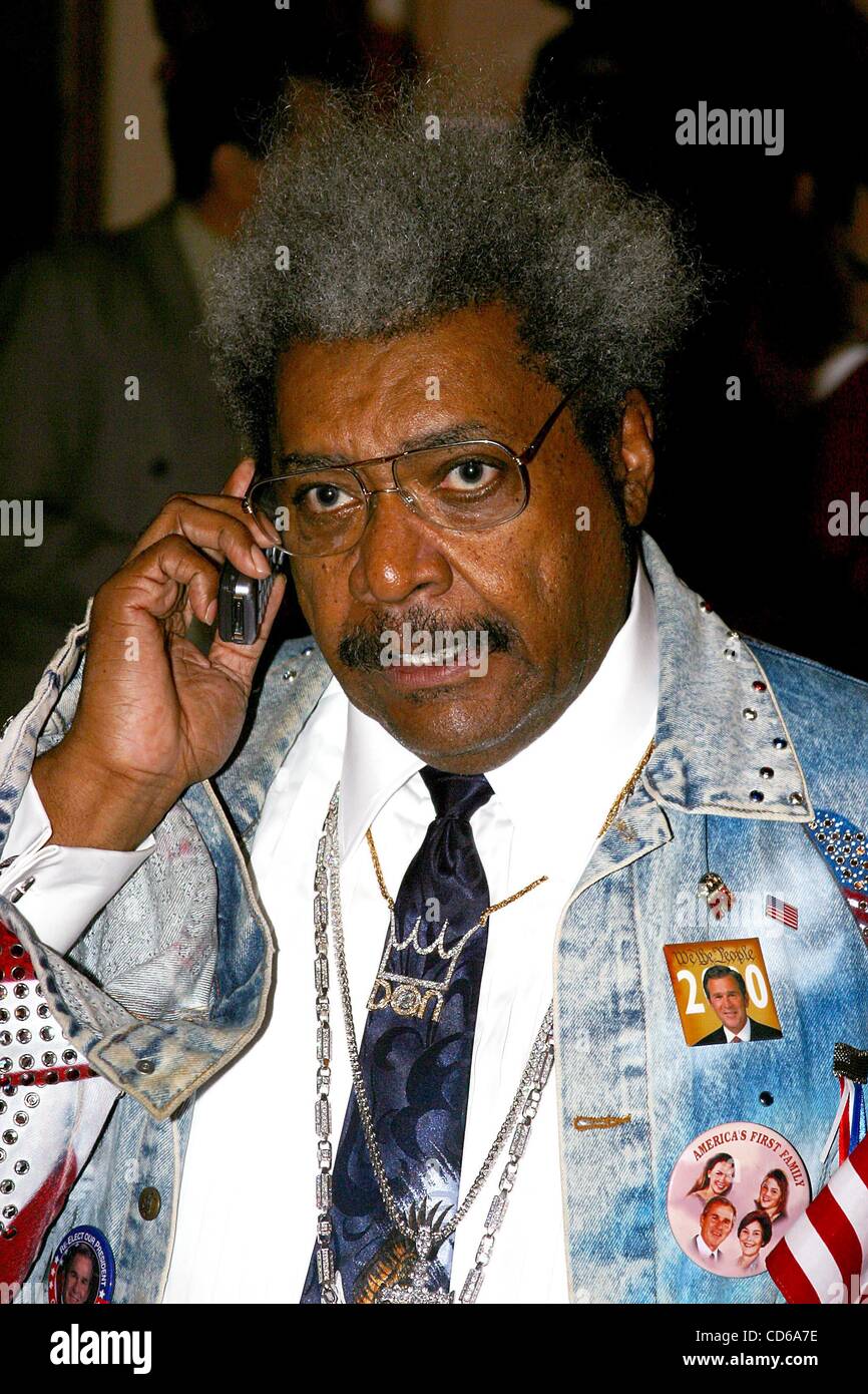 Oct. 9, 2003 - New York, New York, U.S. - K33375RM.DON KING'S PRESS CONFERENCE TO ANNOUNCE THE .LINE-UP FOR HIS UP COMING BOXING EVENT, .''BACK-TO-BACK-TO-BACK''..WHICH WILL TAKE PLACE ON DECEMBER 13, IN ATLANTIC New York, NEW JERSEY. .NEW YORK New York..   /     2003(Credit Image: Â© Rick Mackler/G Stock Photo