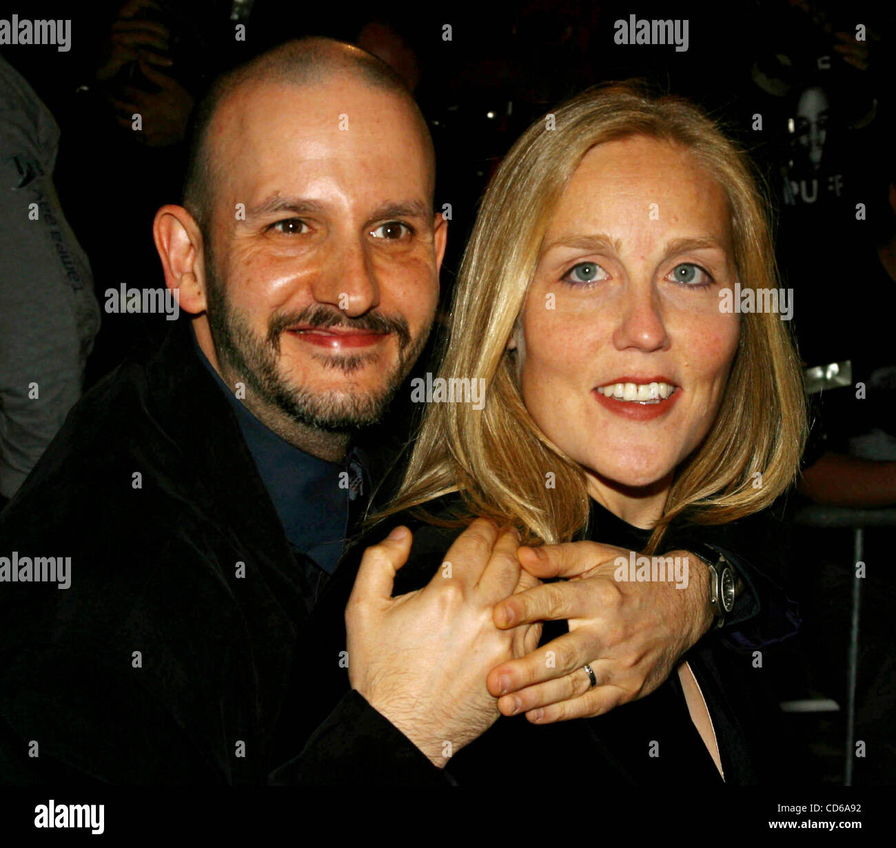Oct. 9, 2003 - New York, New York, U.S. - K33380RM.NEW YORK PREMIERE OF THE  SINGING DETECTIVE AT LOEWS VILLAGE VII , NYC 10/09/2003. / KEITH GORDON WIFE  RACHEL(Credit Image: Â© Rick
