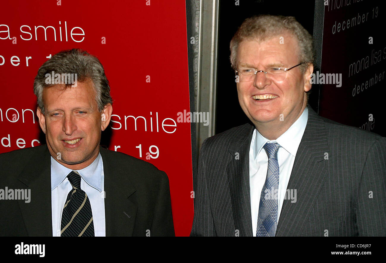 Dec. 10, 2003 - New York, New York, U.S. - K34565RM.MONA LISA SMILE PREMIERE AT THE ZIEGFELD THEATRE, NEW YORK New York .12/10/2003.  /     2003.JOE ROTH AND HOWARD STRINGER.(Credit Image: Â© Rick Mackler/Globe Photos/ZUMAPRESS.com) Stock Photo