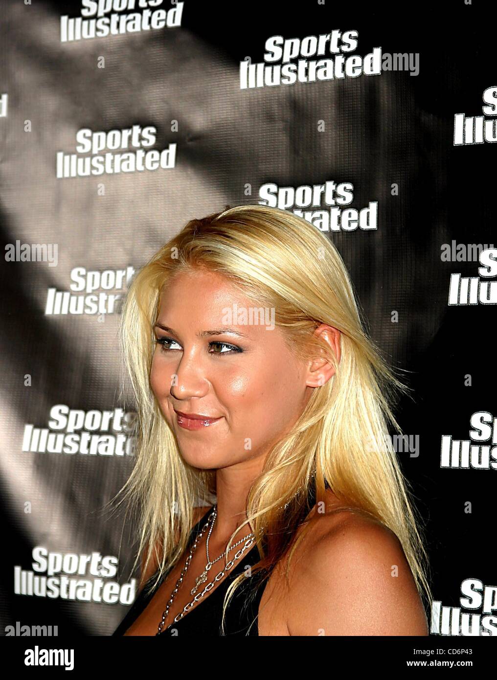 Feb. 10, 2004 - New York, New York, U.S. - K35432ML.2004 SPORTS ILLUSTRATED SWIMSUIT ISSUE .PRESS EVENT..DEEP IN NEW YORK New York.. 02/10/2004.   /     2004.ANNA KOURNIKOVA(Credit Image: Â© Mitchell Levy/Globe Photos/ZUMAPRESS.com) Stock Photo