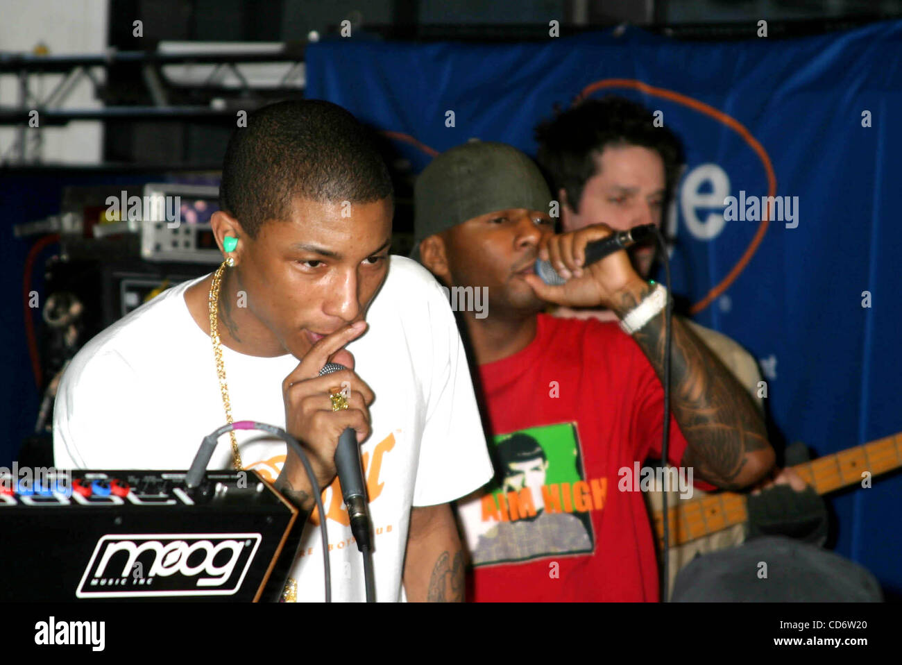 Mar. 23, 2004 - New York, New York, U.S. - K36213RM.N.E.R.D. PERFORMING ...
