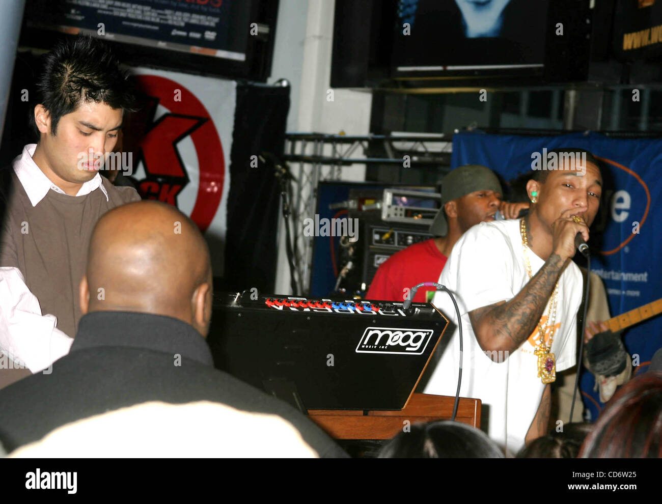 Mar. 23, 2004 - New York, New York, U.S. - K36213RM.N.E.R.D. PERFORMING ...