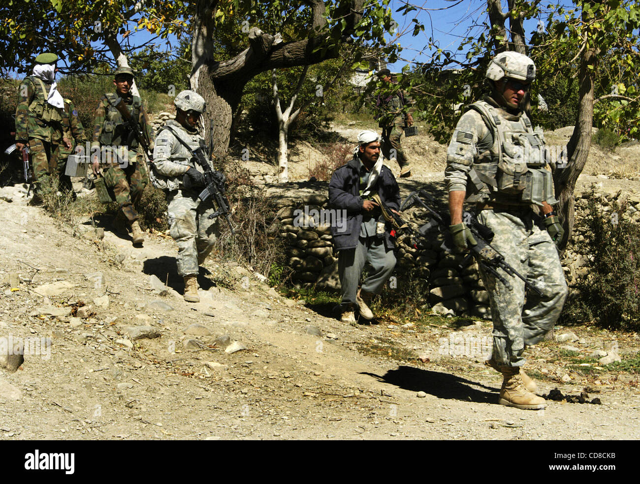 Afghanistan us army patrol hi-res stock photography and images - Alamy