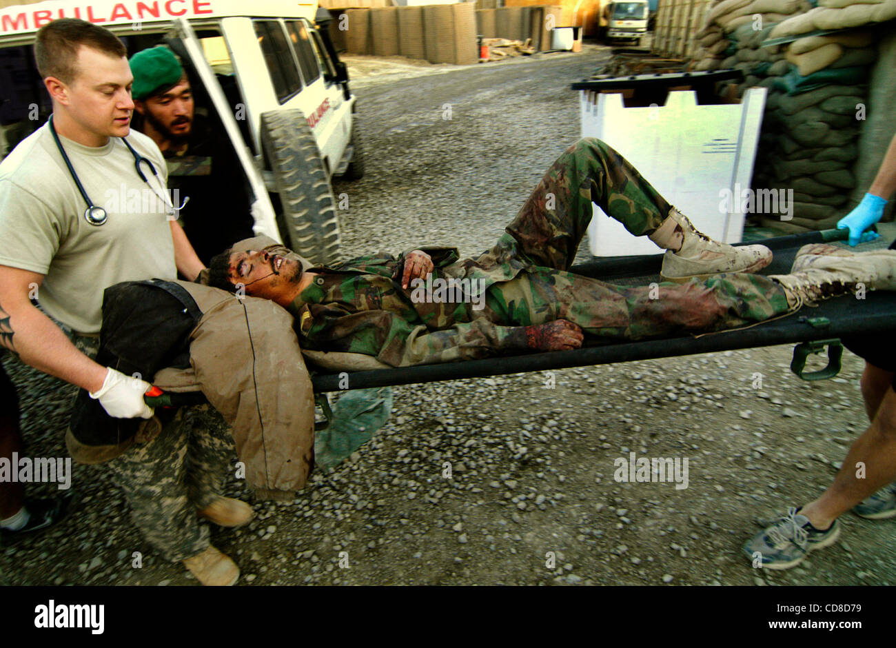 Oct 22, 2008 Paktya Province, Afghanistan One of four wounded