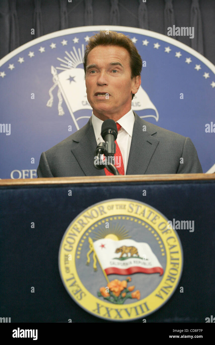 California Governor Arnold Schwarzenegger, October 30, 2008, in Los